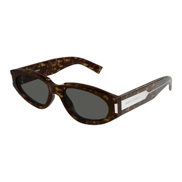 NEW SAINT LAURENT SL618 002 SUNGLASSES HAVANA WOMEN EYEWEAR SL 618 002
